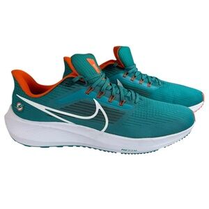 Nike Air Zoom Pegasus Miami Dolphins NFL Running Shoes Men’s Size 14